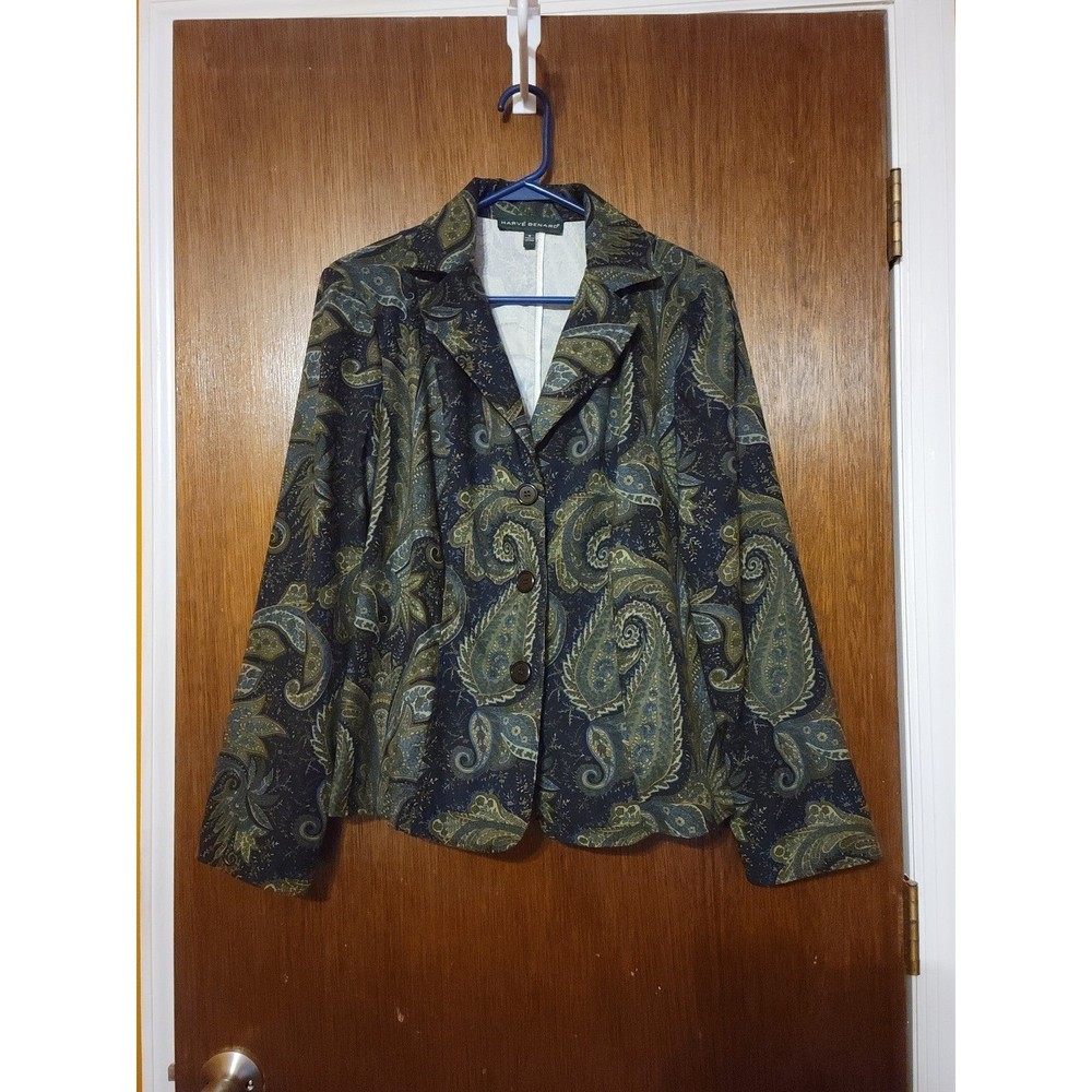 Harve Benard Paisley Blazer small